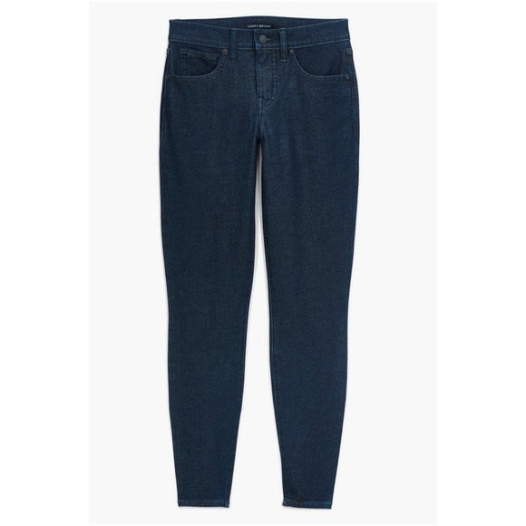 Lucky Brand Mid-rise Ava super skinny jeans size 0 / 25 Dark Wash - Picture 6 of 16
